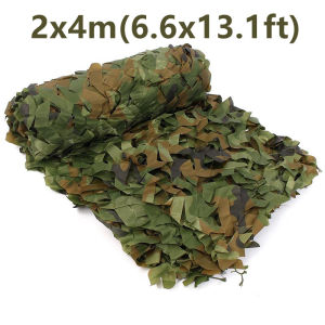 【Home_Master】️ ตาข่าย สุทธิที่ร่ม ที่พักพิงดวงอาทิตย์ ตาข่ายลายพรางทหารล่าสัตว์ ตาข่ายพราง กองทัพ 8 ขนาด Camo