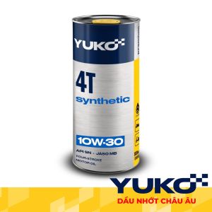 Nhớt xe tay ga Yuko Master SynT 4T 10w30 SN 800ml nhập khẩu EU