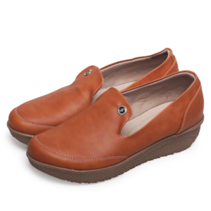 [FREE MASKER] Specta Sepatu Slip On Wanita Terbaru BP 257 Cream Tua Sentra Grosir Bandung