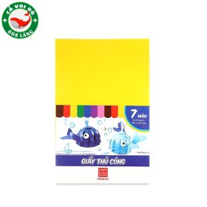 Giấy thủ công 7 màu Hồng Hà (3485)