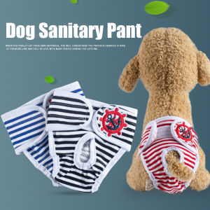 OUTOPEN Sanitary Nappy Briefs For Female Male Dog Menstruation Diaper Physiological Underwear Dog Pant Pet Short ShihTzu Clothes