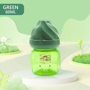 60ML Baby Newborn Mini Portable Feeding Nursing Bottle BPA Free Safe Infant Nursing Nipple Care Feeder Fruit Juice Milk Bottles