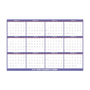 2025 Yearly Wall Calendar 2025 Home Office Wall Planner Calendar 2025 Erasable Wall Calendar from Jan to Dec 45x32Inch