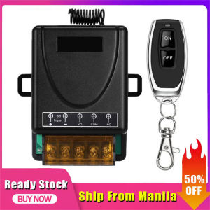 433MHz 220V Water Pump Remote Control Switch 1Ch 30A Receiver ule ON/OFF Wireless RF Transmitter for Light LED