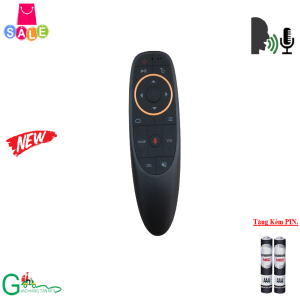 Remote Chuột bay G10S điều khiển giọng nói cho SmartTV TV Box PC- Hàng chính hãng Full Box mới 100%- Tặng kèm Pin