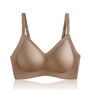 (SG InStock) MaRicRic Natural Thin Strap Adjustable Latex Bra. Many Design (Seamless. Strapless. Comfy. Sports) - TSB05