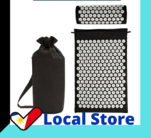 Acupuncture pad head neck and back pain relief foot pillow Yoga thorn pad