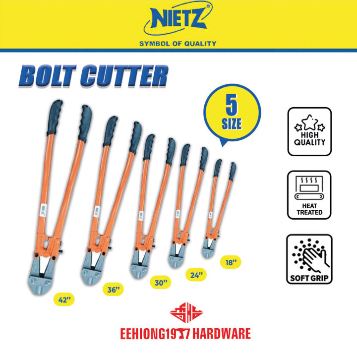 Nietz Eco 64209124 24” 18" 30" 36" 42" (600mm) Bolt Clipper Pemotong