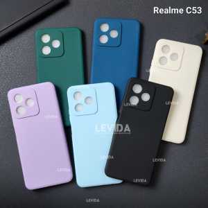 Realme C53 Realme C51 Realme C67 Realme Note 50 Square Edge soft Case / Macaron Square edge