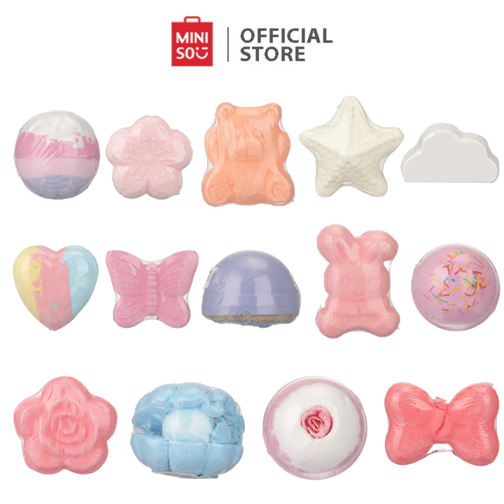 MINISO EAZZY Bath Bomb (Starlight/Cherry Blossom/Pineapple/Coconut ...