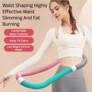 Hula Hoop Spring Fitness Special Female Waist Beauty Adult Waist Weight Loss Without Hurting the Waist Folding Soft Abdomen Slimming Artifact软管弹簧呼啦圈