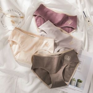 Quần lót nữ kháng khuẩn cao cấp không đường may chất cotton siêu thoáng mát - QLN06