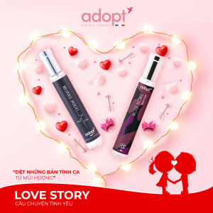 CHÍNH HÃNG 100%-Combo nước hoa Adopt -Love Story Adopt perfume