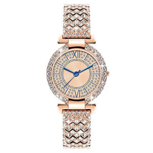 Jam Tangan Wanita Asli Tahan Air Permata Diamond Mewah Quartz Premium Original New Model Fashion Impor Korea Style Trendy Stainless Steel Titanium Anti Karat Kaca Tebal Tahan Gores Waterproof Aksesoris Arloji Women Watches Cewek Kondangan -JWT-03