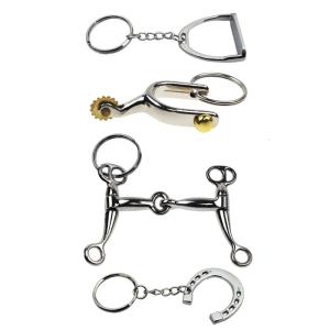 Set of 4pcs Modern Alloy Keychain Decoration for Men Women Feature Silver Finish Comfortable for Everyday Carry