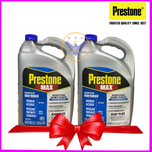 Combo 2 Nước làm mát động cơ xe ô tô PRESTONE ASIAN VEHICLES 50% màu xanh dương - can 3.78L