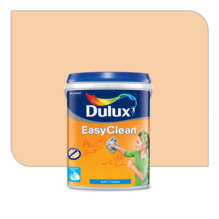 Dulux Easy Clean Interior Wall Paint (Pastel Orange Colours) Lazada