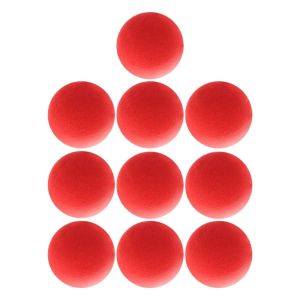 SKJK Magic Accessories Classical Magician Circular Close-Up Magic 2.5cm/3.5cm/4.5cm Large Sponges Magic Sponge Ball Magic Tricks Finger Sponge Ball Red