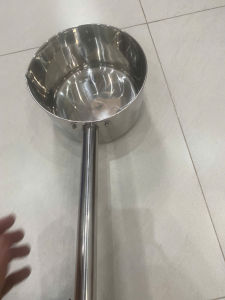 GÁO MÚC NƯỚC LÈO INOX 304 THÀNH ĐÔ Size 20cm Cán Dài 30cm