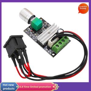 Graceful Pwm Dc Motor Governor 6V12V24V 3A Speed Control Forward And Reverse With Switch