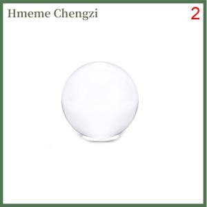 Hmeme 40/50mm Clear Glass Ball Healing Sphere Photography Props Decor Gift