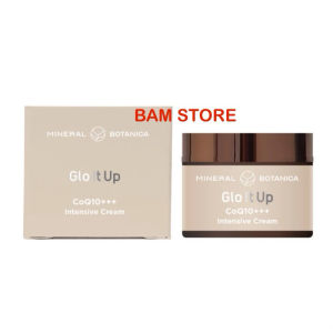 Mineral Botanica Glo it Up Intensive Cream Hydrating Toner Facial Wash Series Peptide Serum CoQ10+++