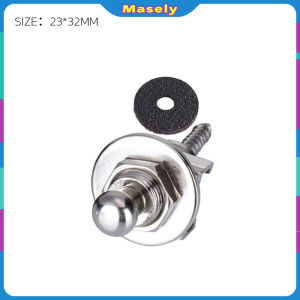 Masely Guitar Strap Lock Buttons Quick Release Strap Locks Retainer System for ElectricBassAcoustic