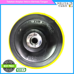 Tatakan Amplas Velcro Gerinda Tangan