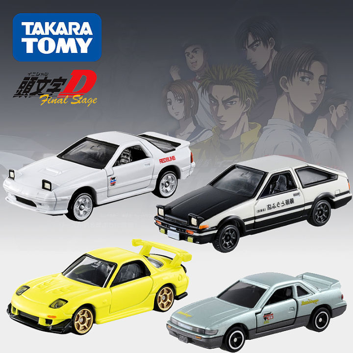 Geniune Takara Tomy Dream Tomica Initial D FC3S RX-7 GT-R