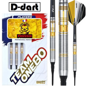 ONE80 SOFT TIP DARTS - 17.5G LYLIAN LE CHALVEZ SIGNATURE VHD TUNGSTEN DART SET ORIGINAL STEEL DART