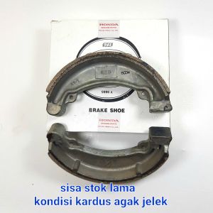 Kampas rem belakang tromol gl max mega pro tiger legenda impressa 43120 362 001 JAPAN
