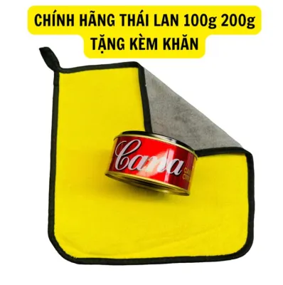 Kem Đánh Bóng Xóa Trầy Xước Sơn Ô tô - Xe Máy Cana Car Cream 100g - 200g