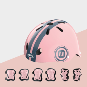 7ชิ้น สนับเข่าเด็กจักรยาน หมวกกันน็อคเด็ก อุปกรณ์เซฟตี้ สนับกันกระแทก 2-14 ปี อุปกรณ์เซฟตี้เด็ก