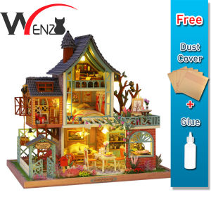 Jungle Secret Territory DIY Miniature ES002 - English manual with Light/Anti-dust cover