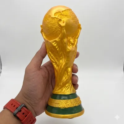 Replika Trofi Piala Dunia FIFA 2026 | World Cup Trophy Replica Cenderahati Koleksi Bola Sepak