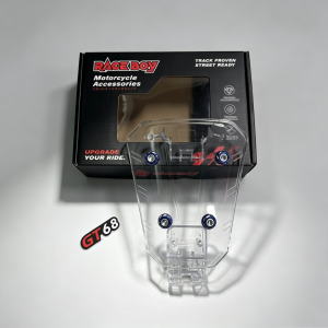 Clear Fuel Tank Cover For AEROX V3 Standard Turbo ABS Plastic Tank Cover