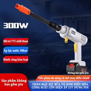 Thân máy xịt rửa vệ sinh điều hòa công suất 280W áp lực nước 25bar sử dụng động cơ 775 đầu phun có thể xoay điều chỉnh tia nước