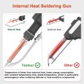 Toolour Soldering Kit 5 in 1 Soldering Iron Kit 60W Industrial Automatic Solder Feeding Hand-held Welding with Solder Wire for Electronic Desoldering Rework PCB Repair Home DIY. 