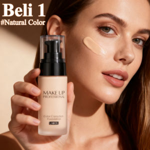 LAIKOU Liquid foundation| Foundation| long-term concealer| natural color| waterproof and sweat-proof| long-lasting hydration| suitable for Asian skin tones 40g