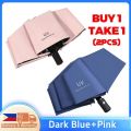 Buy 1 Take 1 Umbrella Automatic/Manual UV Protection Sun Rain Windproof Double Person Outdoor Payong. 