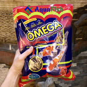 Thức Ăn Cho Cá Koi Omega 1kg size M Giàu Tảo Xoắn Spirulina Giúp Cá Koi Tăng Màu