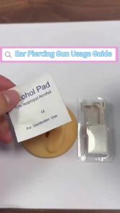 Bộ dụng cụ xỏ khuyên tai Anzero súng xỏ khuyên tai dùng một lần đi kèm với 2 chiếc khuyên tai đính đá CZ 2mm.    Được đóng gói trong môi trường vô trùng làm từ thép không gỉ 316L có gắn đá CZ giúp xỏ khuyên nhanh chóng và không gây đau dễ sử dụng v