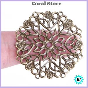 【Coral】💖【HOT SALE】🎈🎈 50 cái đồng đồ nư hoa kết nối thủ công DIY trang sức làm phụ kiện