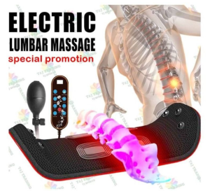 💖READY STOCK💖Electric Pain Relief Waist Lumbar Massager Compress Lumbar Spine Support Back Massage