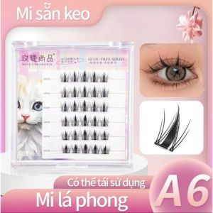 [RẺ VÔ ĐỊCH] Lông Mi Giả Sẵn Keo Tự Dính Không Cần Keo Tái Sử Dụng Nhiều Lần Mi Tự Nhiên Dễ Gắn