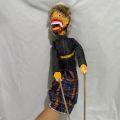 Wayang Golek Kayu Buta Raksasa Ukuran Jumbo Kepala Bisa Toleh Kiri Kanan (T 60 cm) 1 pcs. 