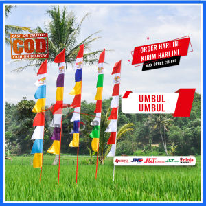 UMBUL UMBUL WARNA WARNI 20PCS