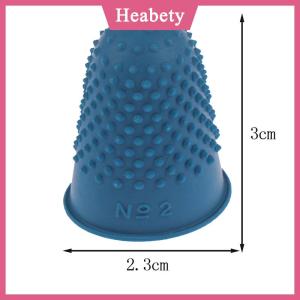 Heabety  5 cái đếm nón cao su thimble bảo vệ may quilter đầu ngón tay thủ công