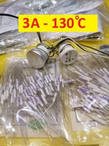 Cầu chì nhiệt nồi cơm nội địa Nhật: 3A (115 - 130 - 150 - 167 - 172 độ C)