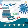 Flowflex ของแท้ ราคาถูก กล่องเขียว 2in1 (จมูก+น้ำลาย) SET 100 TEST. 